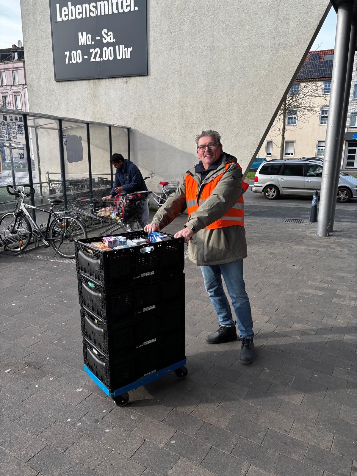 Spendenaktion Duisburger Tafel und BVN